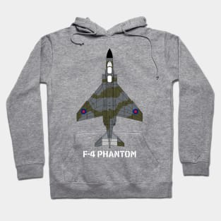 McDonnell Douglas F-4 Phantom (UK Grey/Green camo) Hoodie